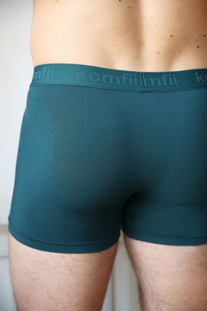 komfii | MicroMODAL & MERINO | Pánské boxerky smaragd