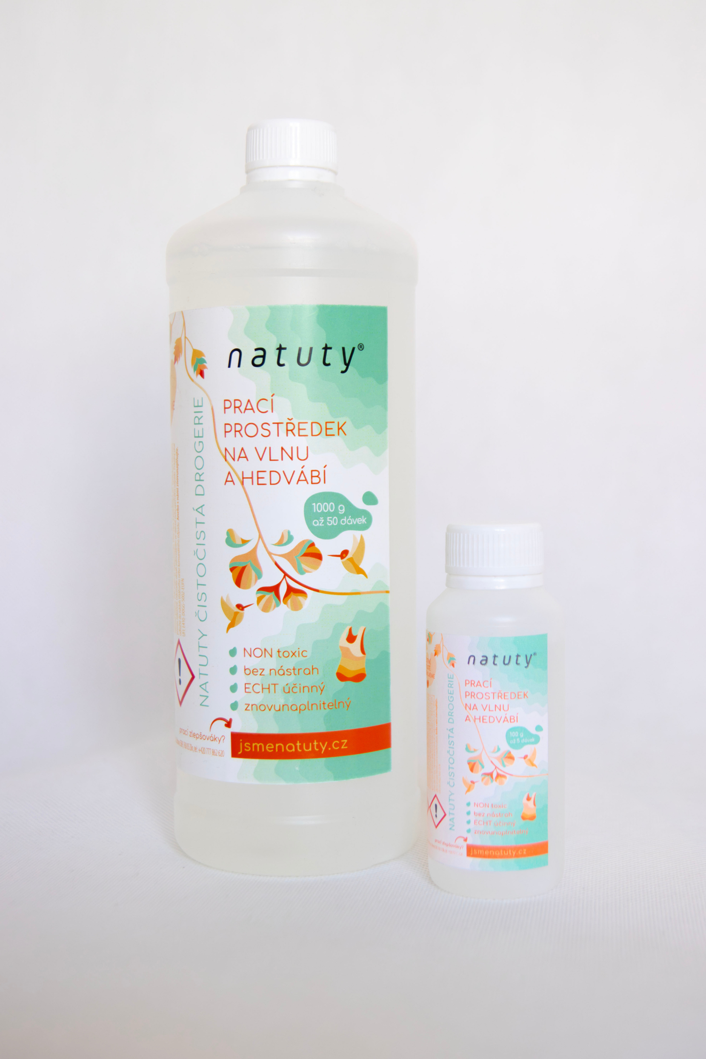 NATUTY Prací prostředek na vlnu a hedvábí