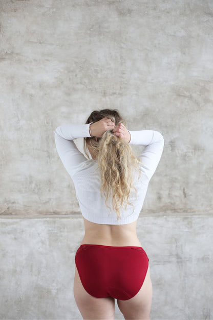 MODAL | Rafinovaná klasika bordó 4/5