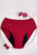 Přední strana menstruačních kalhotek pro dívky na spaní