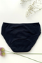 Menstruační kalhotky pro dívky v černé barvě - pohled zezadu