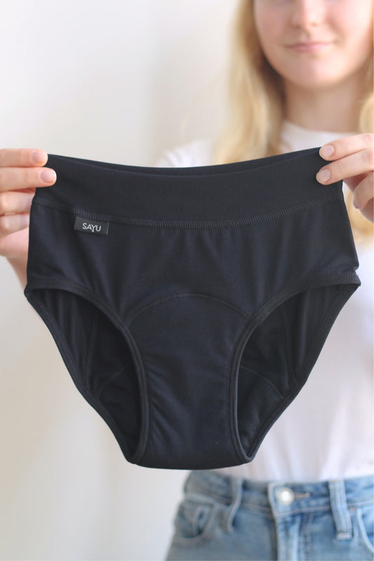 Noční menstruační kalhotky - detail