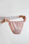 Produktová fotografie menstruačních kalhotek s merino vlnou. Pohled zezadu.