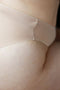 Detail neviditelných okrajů na zadním dílu menstruačních kalhotek Tělové brazilky Magic Cut.